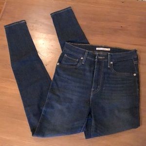 Levi's mile high super skinny jeans